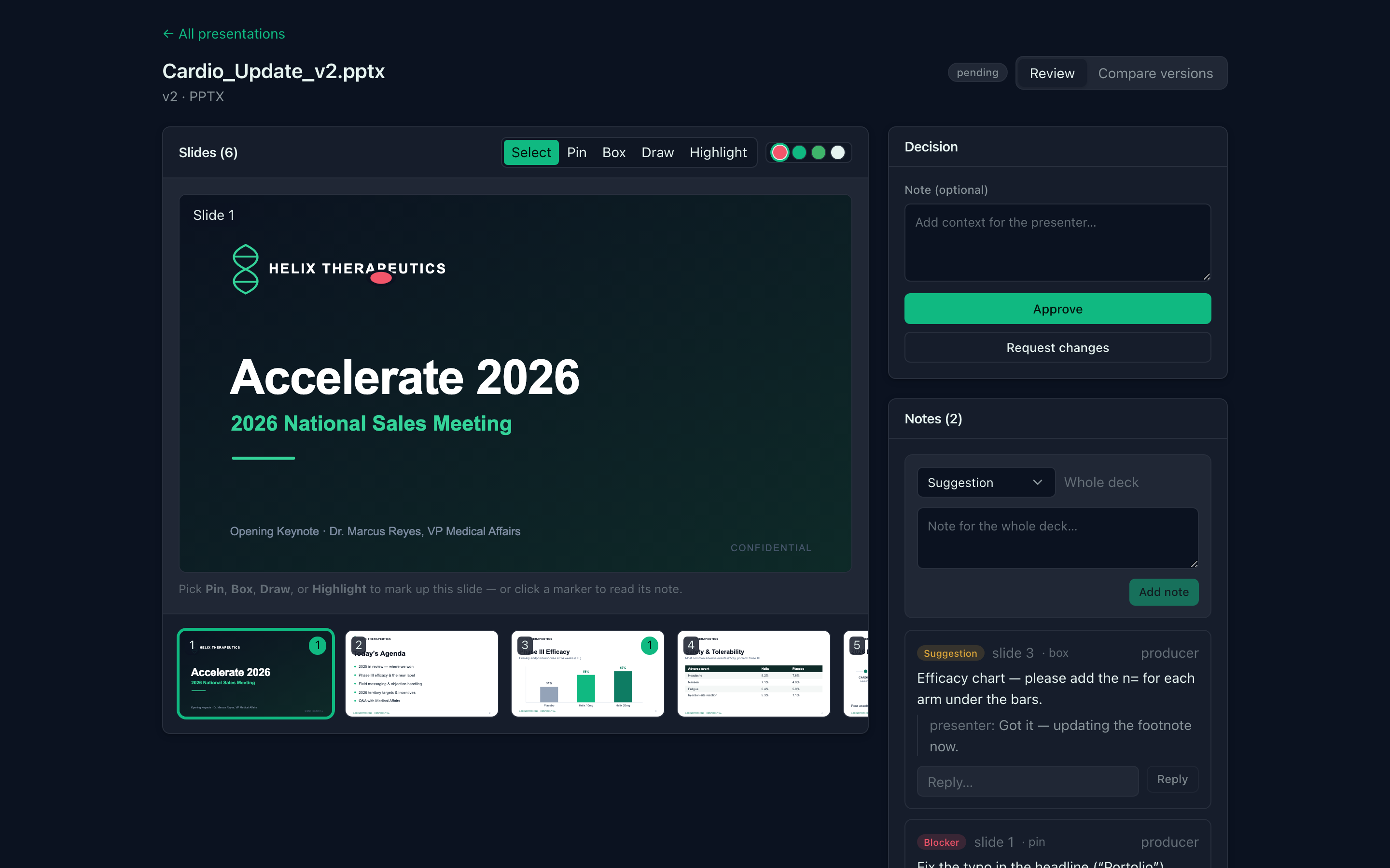 Producer Portal — review